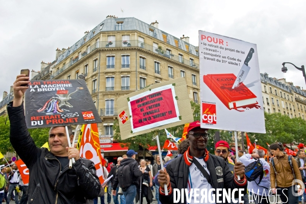 Journee nationale de mobilisation contre la loi travail