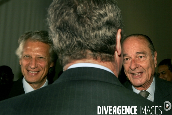 Jacques Chirac inaugure le Musée du Quai Branly
