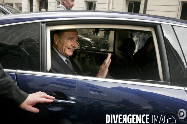 Jacques Chirac inaugure le Musée du Quai Branly