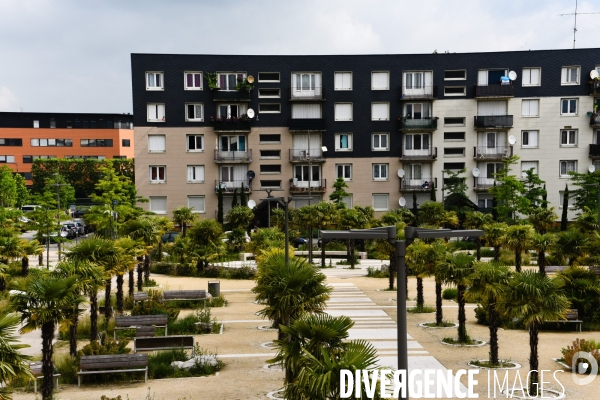 Quartier du Val Fourré à Mantes-la-Jolie