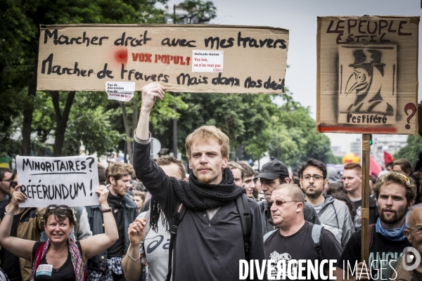 Paris, 28 Juin. 11eme manifestation contre la loi travail