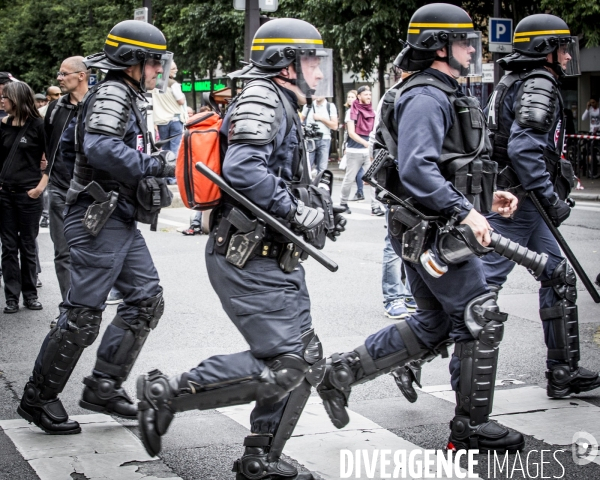 Paris, 28 Juin. 11eme manifestation contre la loi travail