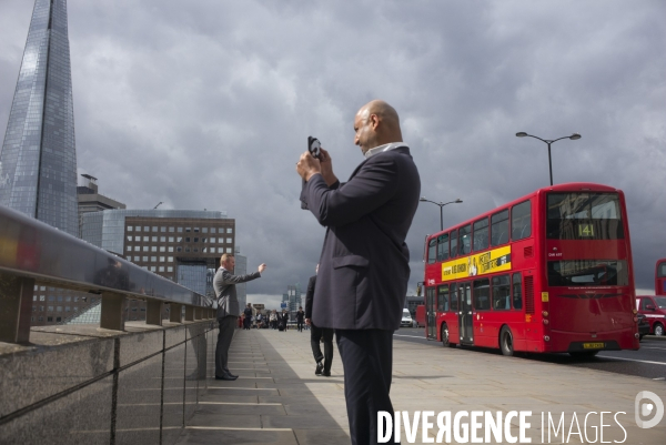 The city, quartier des finances  de londres.