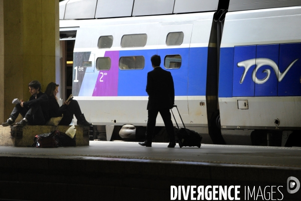 Grands departs dans les gares parisiennes