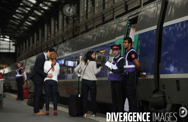 Grands departs dans les gares parisiennes