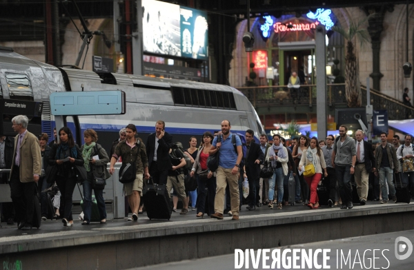 Grands departs dans les gares parisiennes