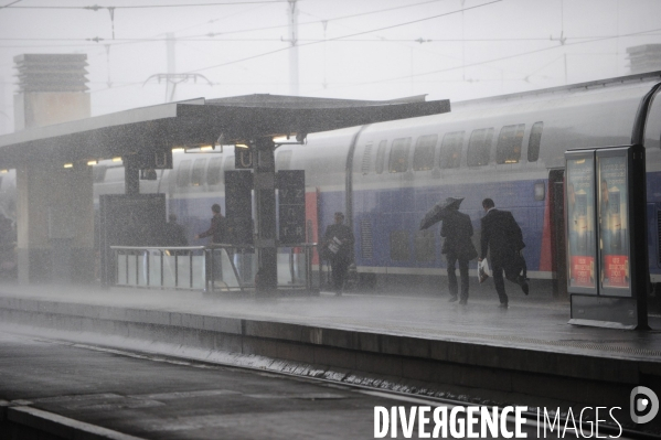 Grands departs dans les gares parisiennes