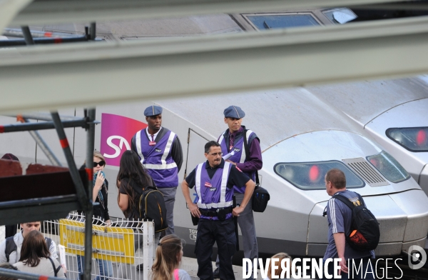 Grands departs dans les gares parisiennes