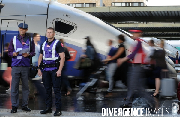Grands departs dans les gares parisiennes