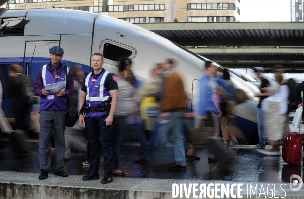 Grands departs dans les gares parisiennes