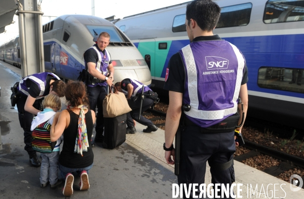 Grands departs dans les gares parisiennes