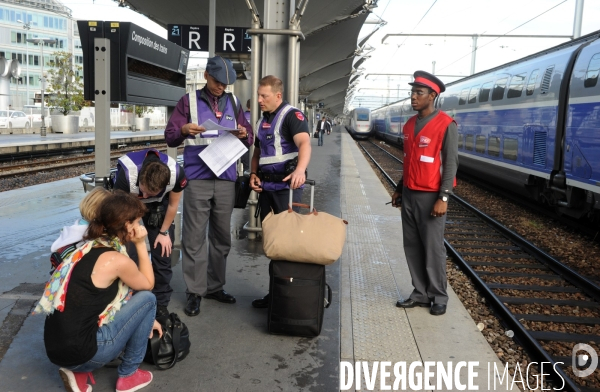 Grands departs dans les gares parisiennes