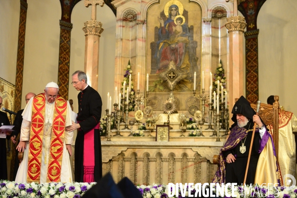 Pope Francis visit to Armenia 2016. Visite du Pape François en Arménie 2016.