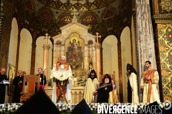 Pope Francis visit to Armenia 2016. Visite du Pape François en Arménie 2016.