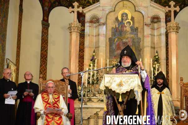 Pope Francis visit to Armenia 2016. Visite du Pape François en Arménie 2016.