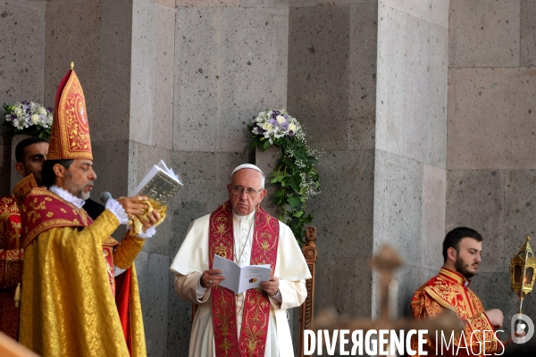 Pope Francis visit to Armenia 2016. Visite du Pape François en Arménie 2016.