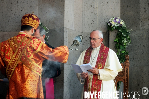 Pope Francis visit to Armenia 2016. Visite du Pape François en Arménie 2016.