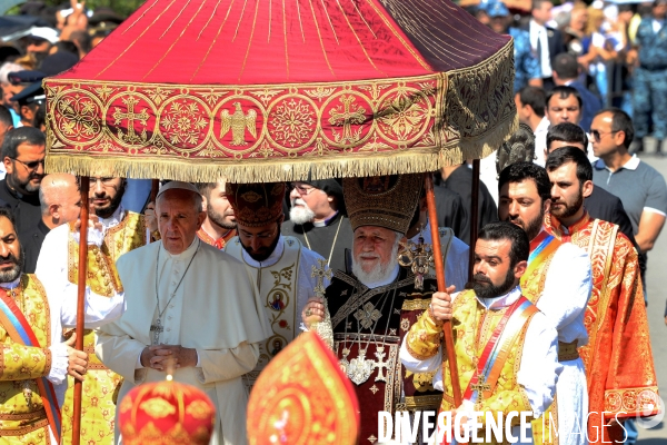 Pope Francis visit to Armenia 2016. Visite du Pape François en Arménie 2016.