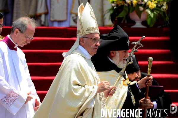 Pope Francis visit to Armenia 2016. Visite du Pape François en Arménie 2016.