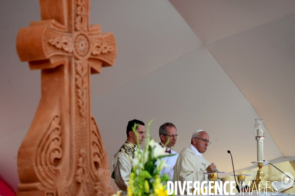 Pope Francis visit to Armenia 2016. Visite du Pape François en Arménie 2016.