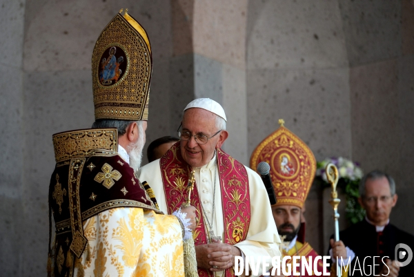 Pope Francis visit to Armenia 2016. Visite du Pape François en Arménie 2016.