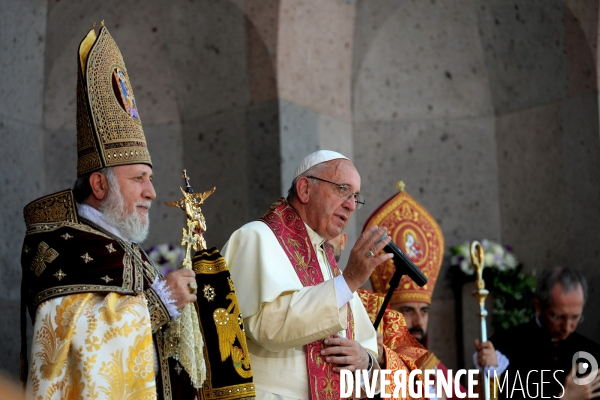 Pope Francis visit to Armenia 2016. Visite du Pape François en Arménie 2016.