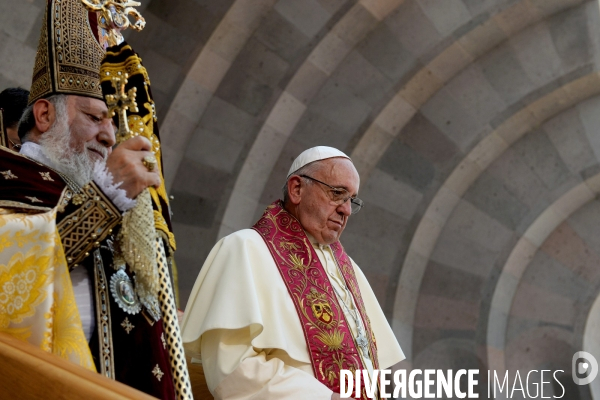 Pope Francis visit to Armenia 2016. Visite du Pape François en Arménie 2016.