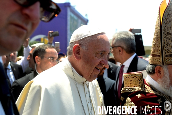 Pope Francis visit to Armenia 2016. Visite du Pape François en Arménie 2016.