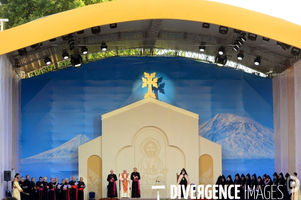 Pope Francis visit to Armenia 2016. Visite du Pape François en Arménie 2016.