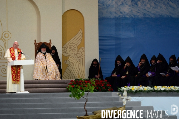Pope Francis visit to Armenia 2016. Visite du Pape François en Arménie 2016.