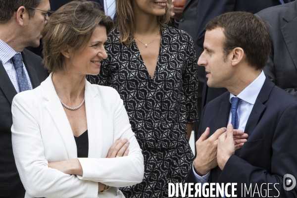 Le Président de la République François HOLLANDE reçoit pour un déjeuner à l Elysée les patrons des grands groupes industriels ou start-up du numérique présents au salon Viva Technology.
