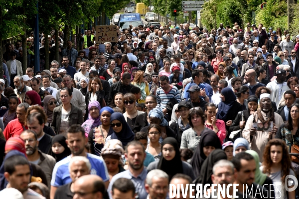 Marche à l appel des mosquées à la mémoire des deux policiers tués dans l attentat de Magnanville