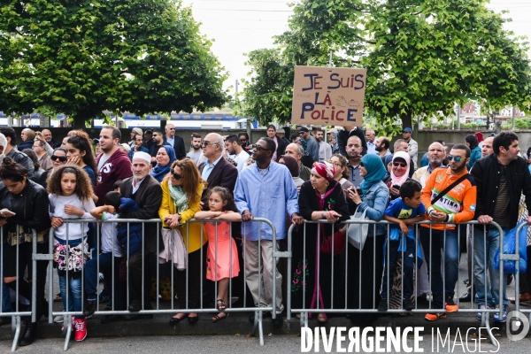 Marche à l appel des mosquées à la mémoire des deux policiers tués dans l attentat de Magnanville