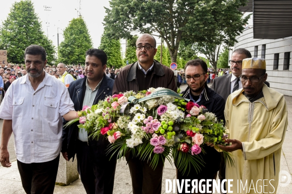 Marche à l appel des mosquées à la mémoire des deux policiers tués dans l attentat de Magnanville