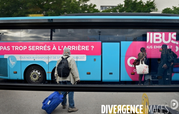 La Gare routière Ouibus de Paris Bercy