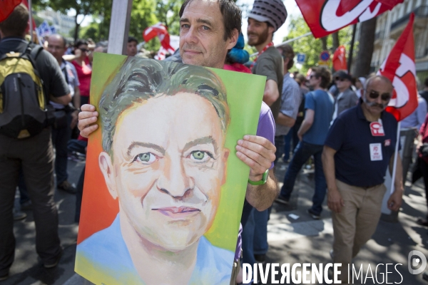 Manifestation contre la loi Travail autour du Bassin de l Arsenal