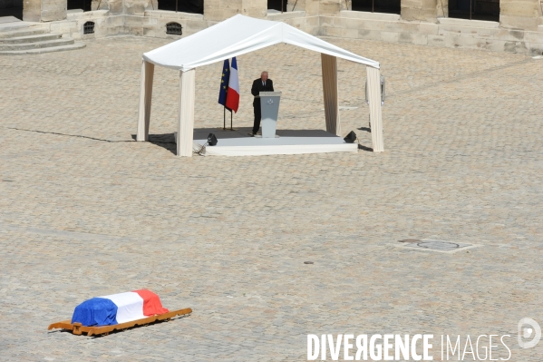 Cérémonie d hommage à Michel Rocard