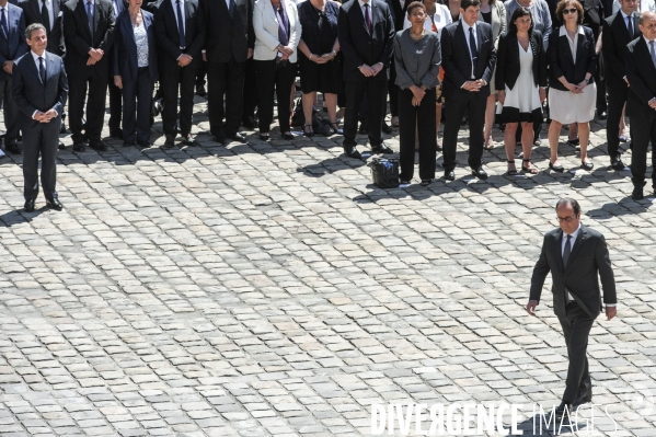 Cérémonie d hommage à Michel Rocard