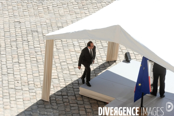 Cérémonie d hommage à Michel Rocard