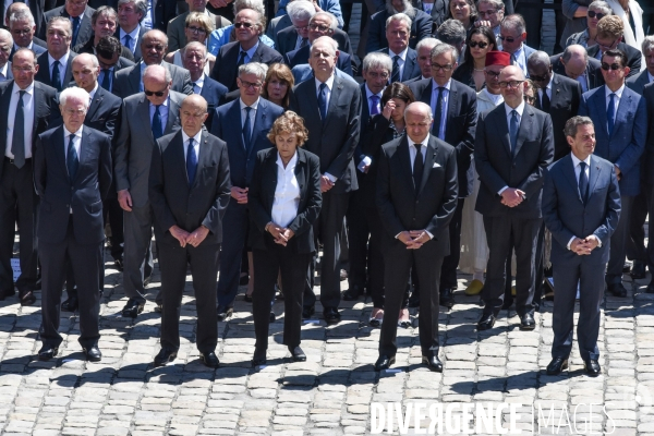 Cérémonie d hommage à Michel Rocard