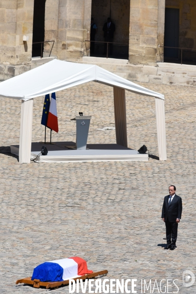 Cérémonie d hommage à Michel Rocard