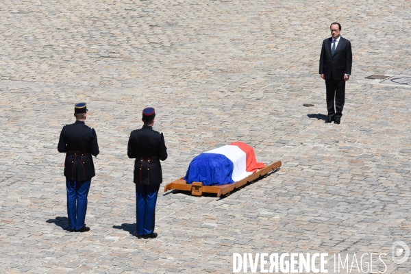 Cérémonie d hommage à Michel Rocard