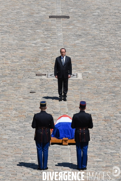 Cérémonie d hommage à Michel Rocard