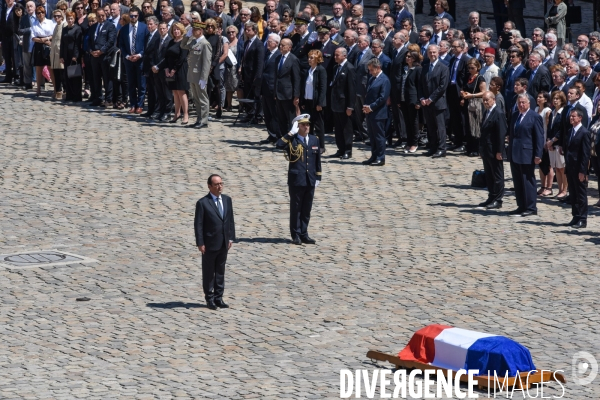 Cérémonie d hommage à Michel Rocard