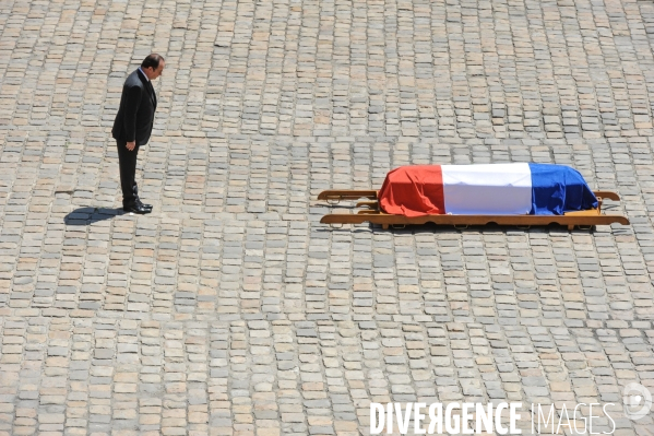 Cérémonie d hommage à Michel Rocard