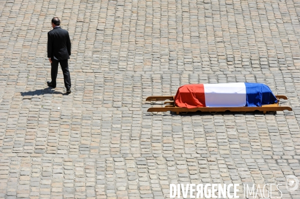 Cérémonie d hommage à Michel Rocard