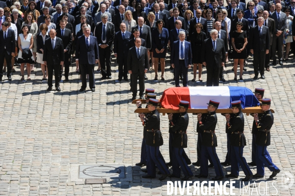 Cérémonie d hommage à Michel Rocard