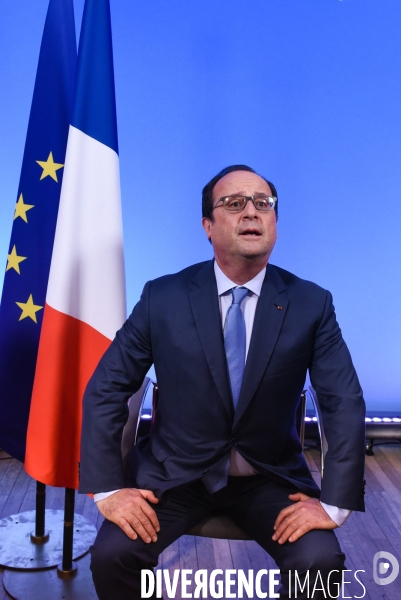 François Hollande. Commémoration du martyre de Tulle.