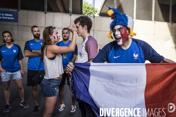 La finale de l Euro aux abords du Stade de France