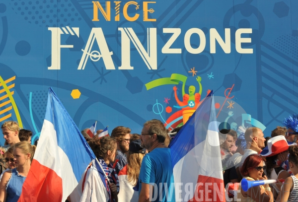 Finale de l Euro 2016 Fan Zone de Nice